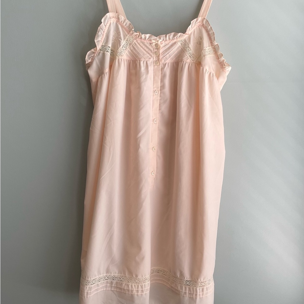 Sweet Vintage Milkmaid/Coquette Slipdress or Top in Excellent Condition - Picture 2 of 4